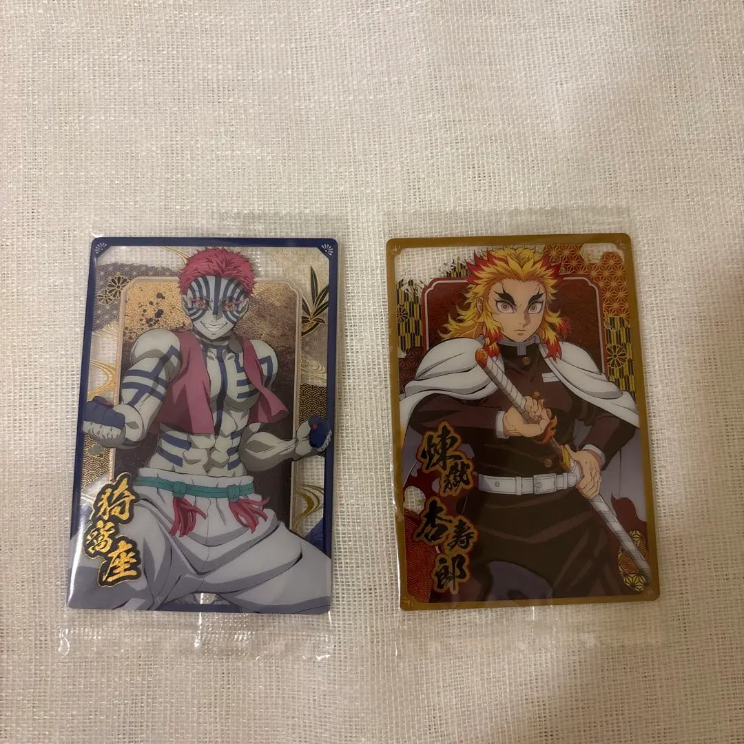 鬼滅之刃 威化餅10 猗窩座 煉獄杏壽郎 角色卡 普通 的縮圖