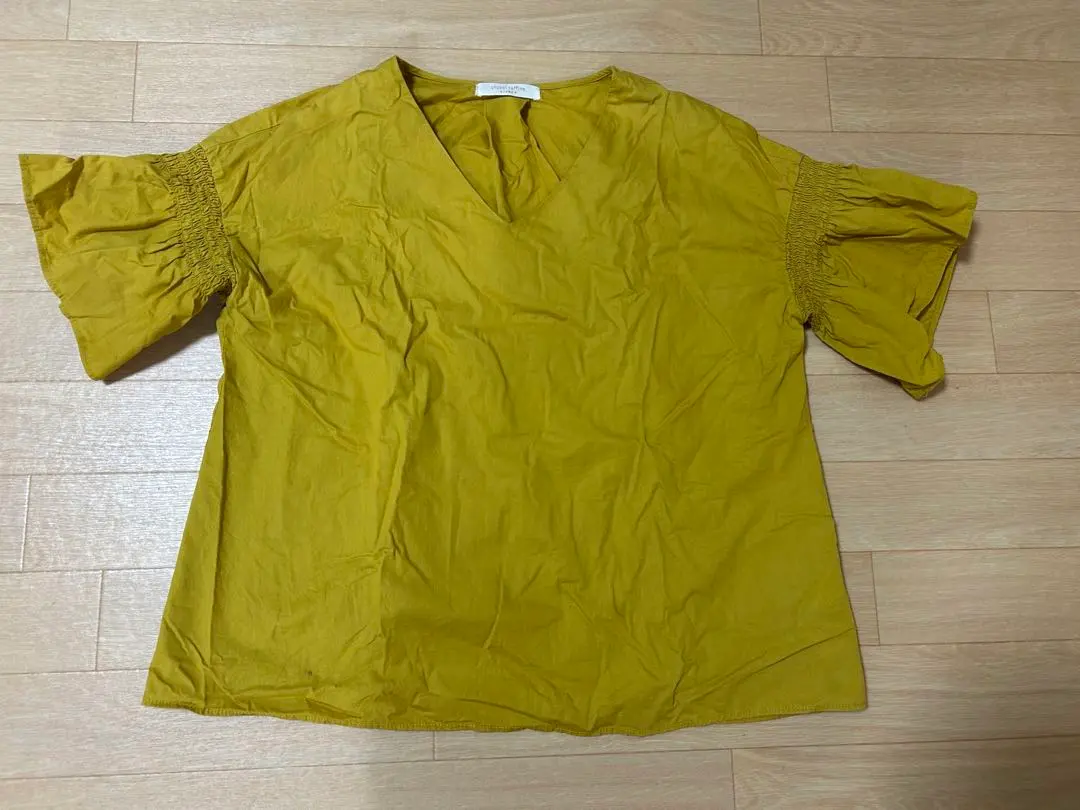 Thumbnail of chocol raffine robe shirt, mustard