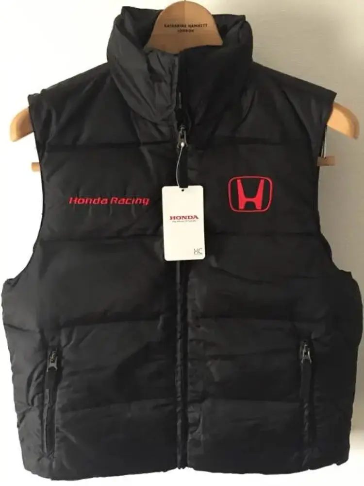HONDA RACING　中綿ナイロンベスト HONDA RACING中綿ナイロンベスト