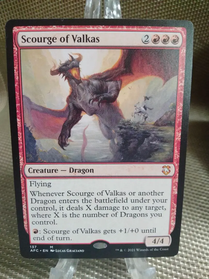 MTG【Foil】ヴァルカスの災い魔/Scourge of Valkas１枚 MTG【Foil】ヴァルカスの災い魔/Scourge of Valkas1枚 Foil