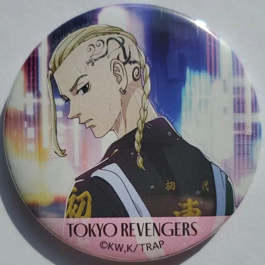 TVアニメ『東京リベンジャーズ』 描き下ろし缶バッジ カフェver