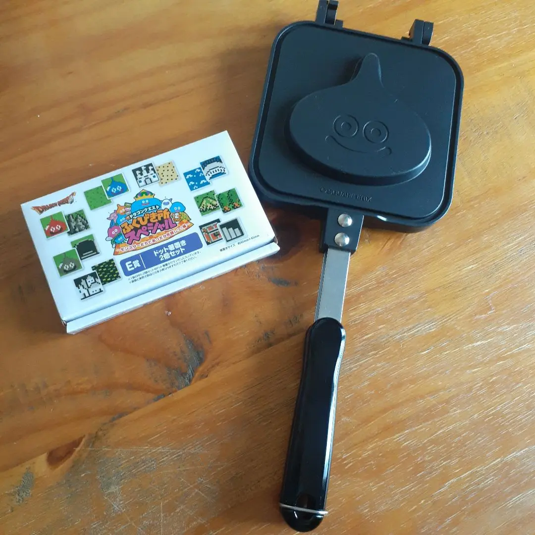 SQUARE ENIX - ドラゴンクエスト　一番くじ　ホットサンドメーカー スライムのホットサンドメーカーなど朝が楽しくなるグッズが集合