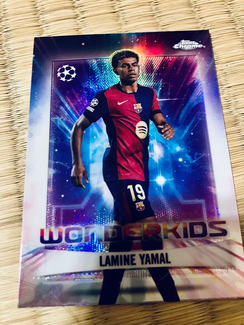 Topps UEFA SOCCER ラミン・ヤマル ワンダーキッズカード - メルカリ
