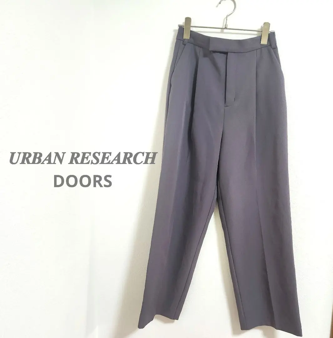 Thumbnail of URBAN RESEARCH DOORS Double Cloth Trouser Pants Purple