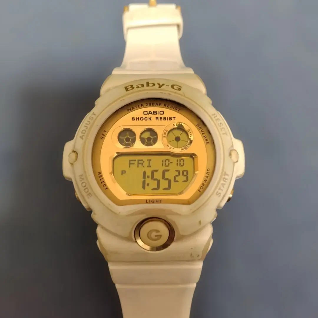 Thumbnail of CASIO Baby-G White Digital Wristwatch (Please read the description)