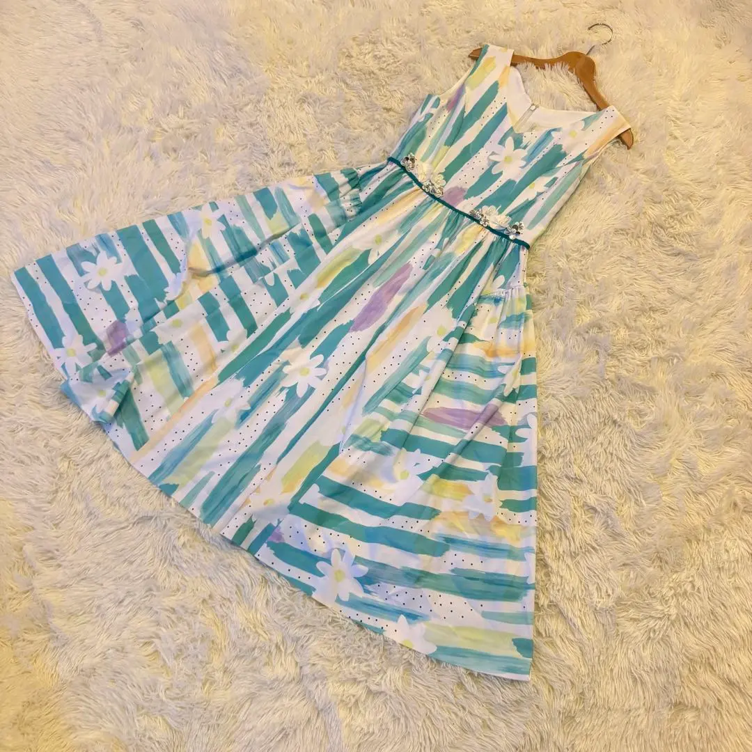 Thumbnail of Excellent condition Chesty floral sleeveless dress, size S, perfect for a date