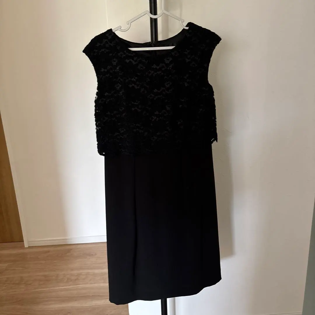 Thumbnail of UNTITLED Sleeveless Knee-Length Dress, Black