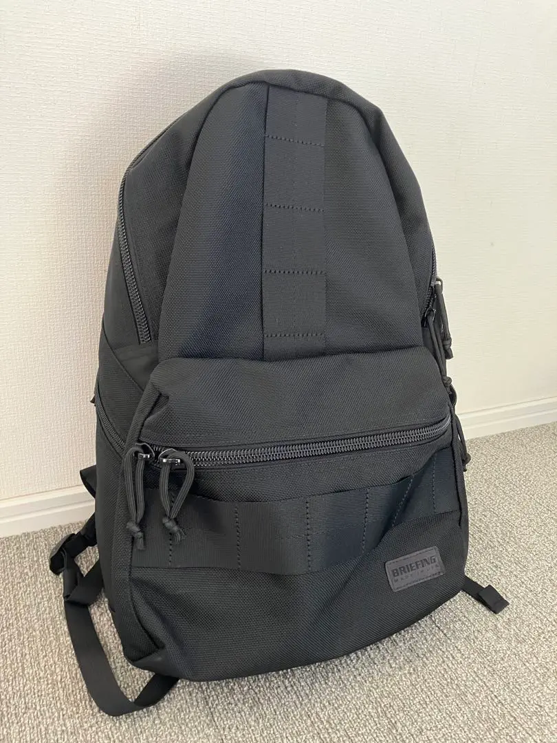 お値下げ検討可【美品】ブリーフィング  デルタ アルファパックM ダークブラウン ブリーフィング USA/デルタ リュック BRIEFING delta-alpha-m