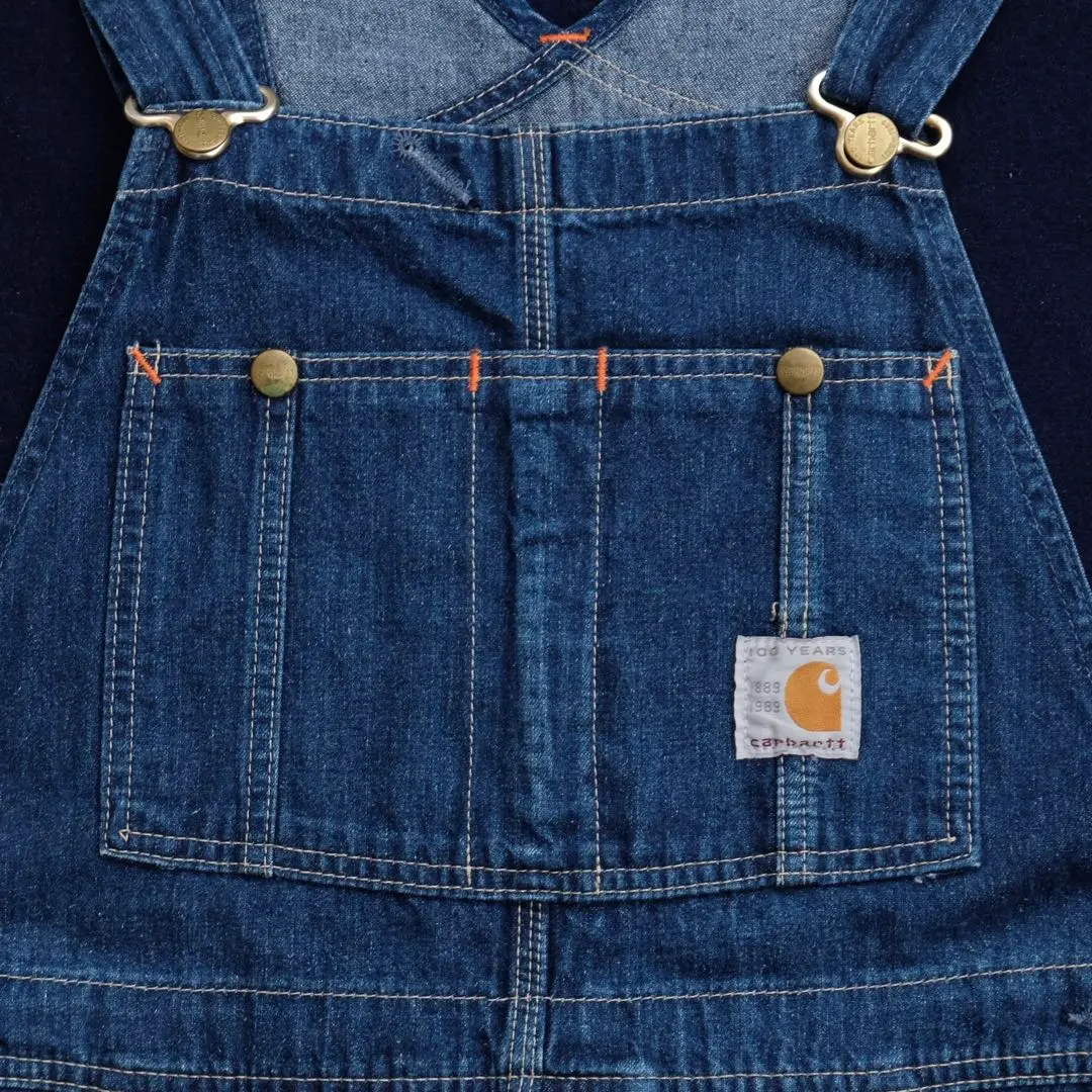 【希少】Carhartt 100周年モデル オーバーオール 28 X 34 希少】Carhartt 100周年モデル オーバーオール 28 X 34 パンツ