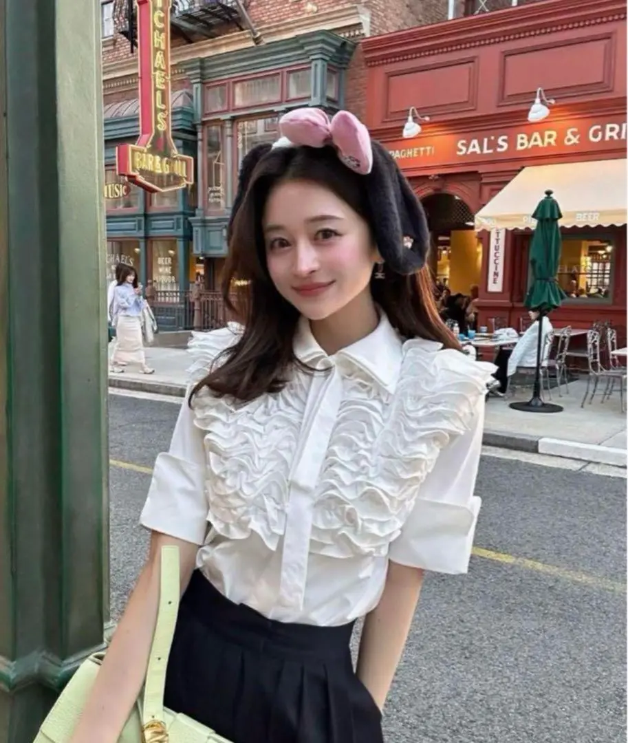 bibiy. ARIEL FRILL BLOUSE ブラウス 2025年最新】Ariel frill blouseの人気アイテム - メルカリ