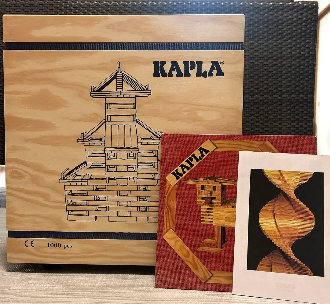 カプラ KAPLA 1000 積み木 KAPLA カプラ 積み木 1000 木のおもちゃ カプラ1000 玩具 知育