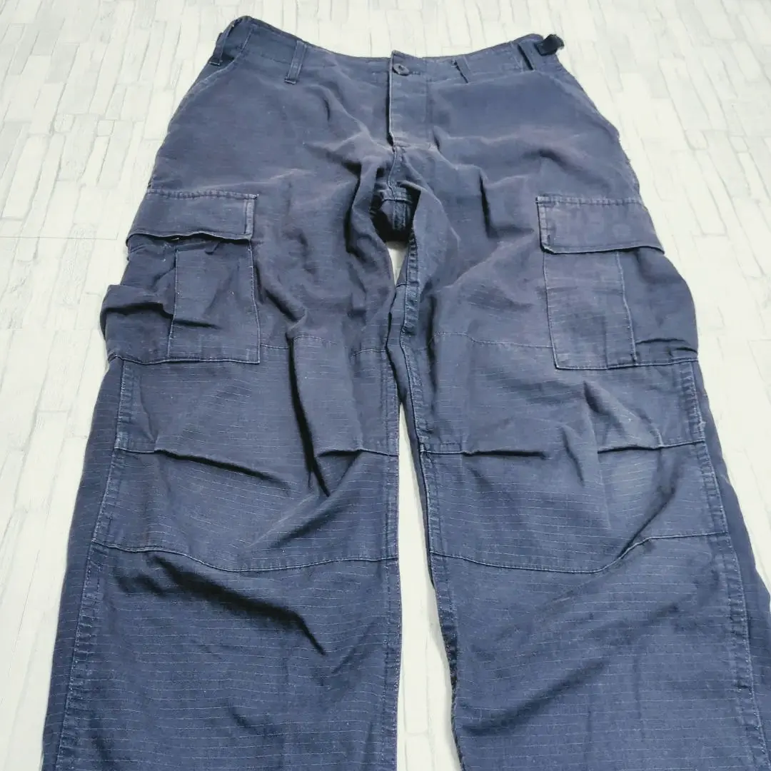 Thumbnail of Military Pants YMCLKY BDU Cargo Pants Ripstop Navy