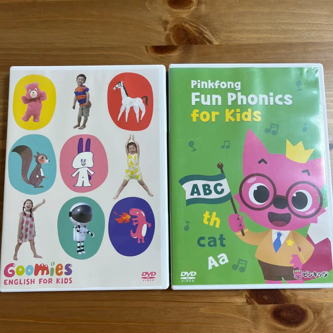 ピンクフォン　DVD3点セット 新品、pinkfong、ピンキッツ、DVD、4枚組 ベイビーシャーク他