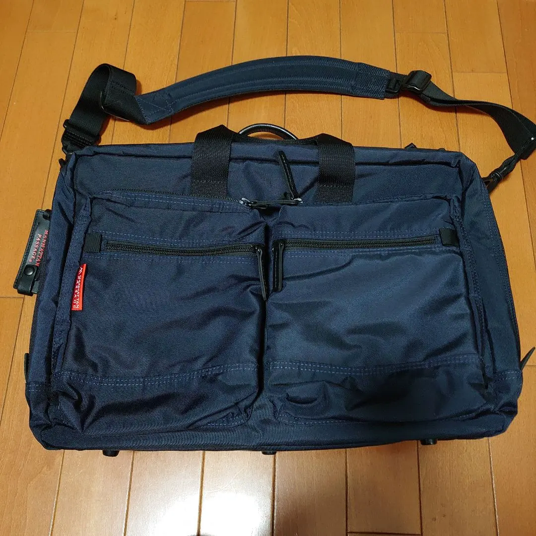 【美品】マンハッタンパッセージ ビジネスバッグ #7003 ブラック 2way 美品】マンハッタンパッセージ ビジネスバッグ #7003 ブラック