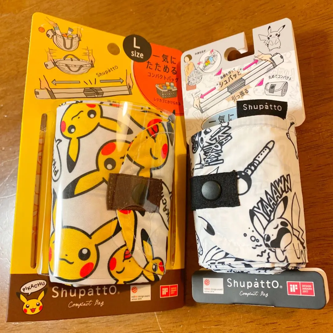 ポケモン　エコバック　シュパット　2点セット Amazon.co.jp: ポケモンセンターオリジナル Shupatto コンパクト