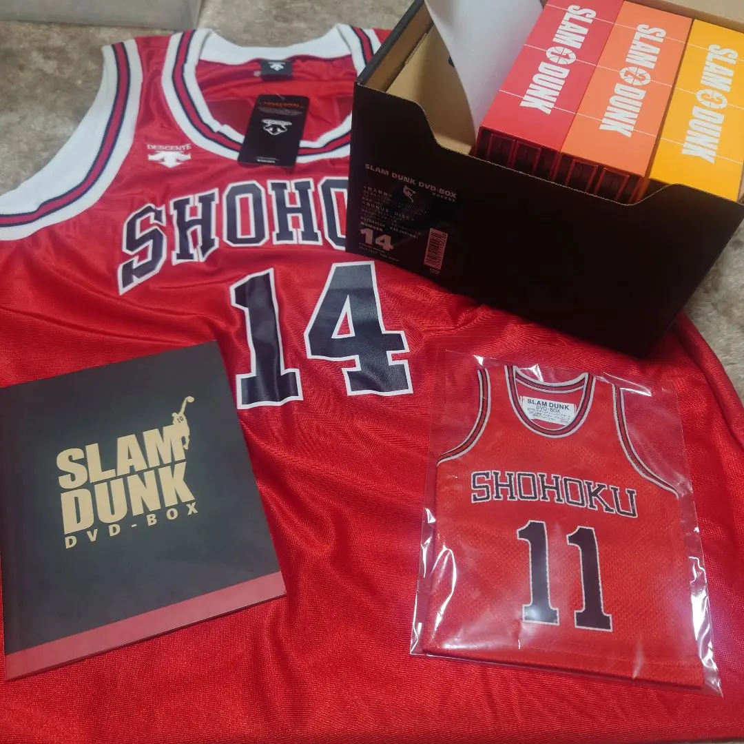 SLAM DUNK　スラムダンク　三井寿仕様　DVD BOX　＋ユニフォーム沢山 2025年最新】SLAM DUNK DVD-BOX 三井寿 仕様の人気アイテム