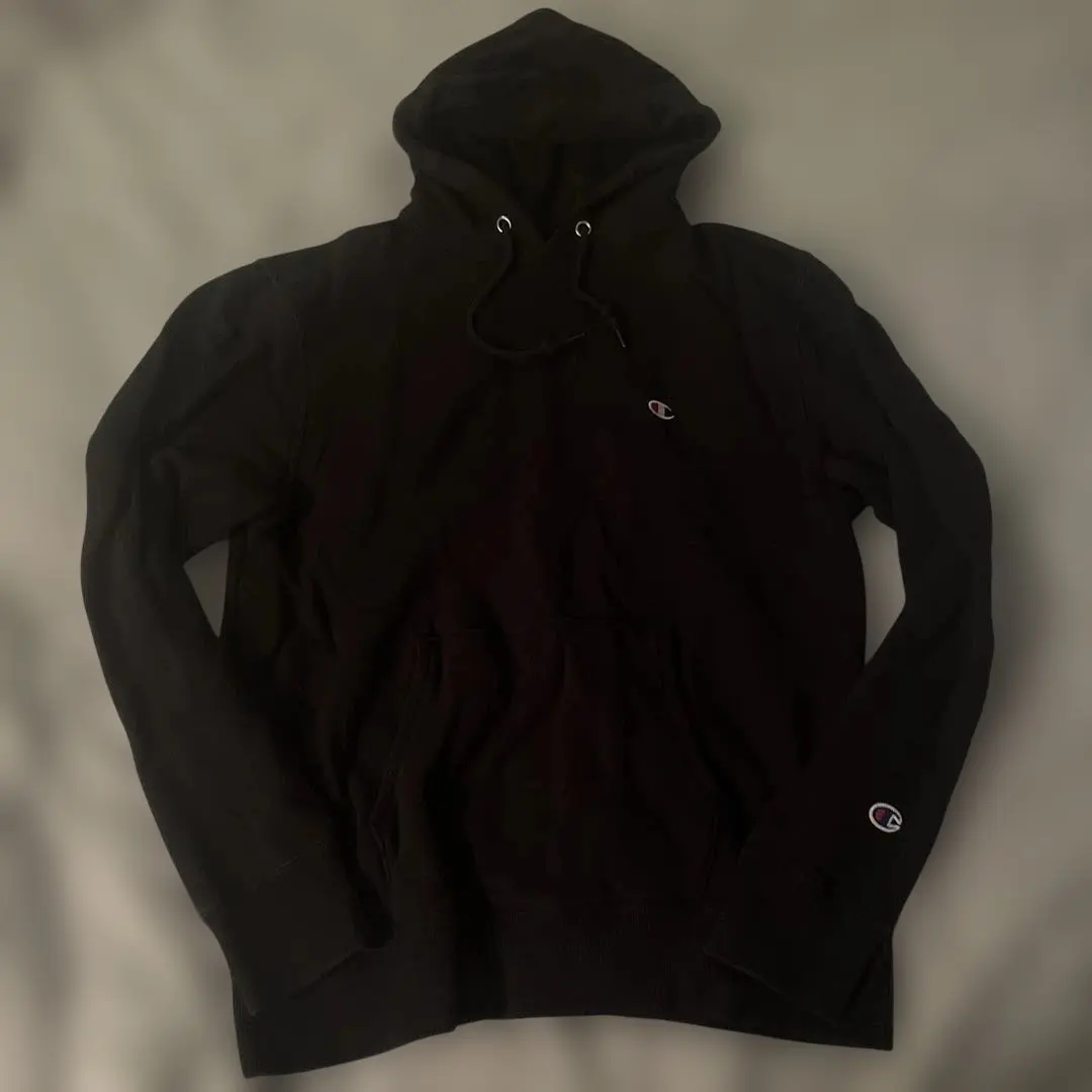 Thumbnail of Champion Black Hoodie, Size L