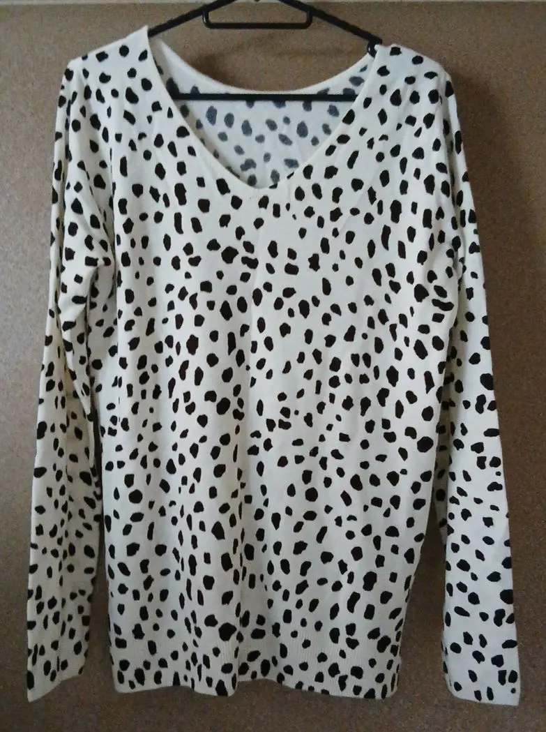 Thumbnail of AZUL V-neck long-sleeved knit