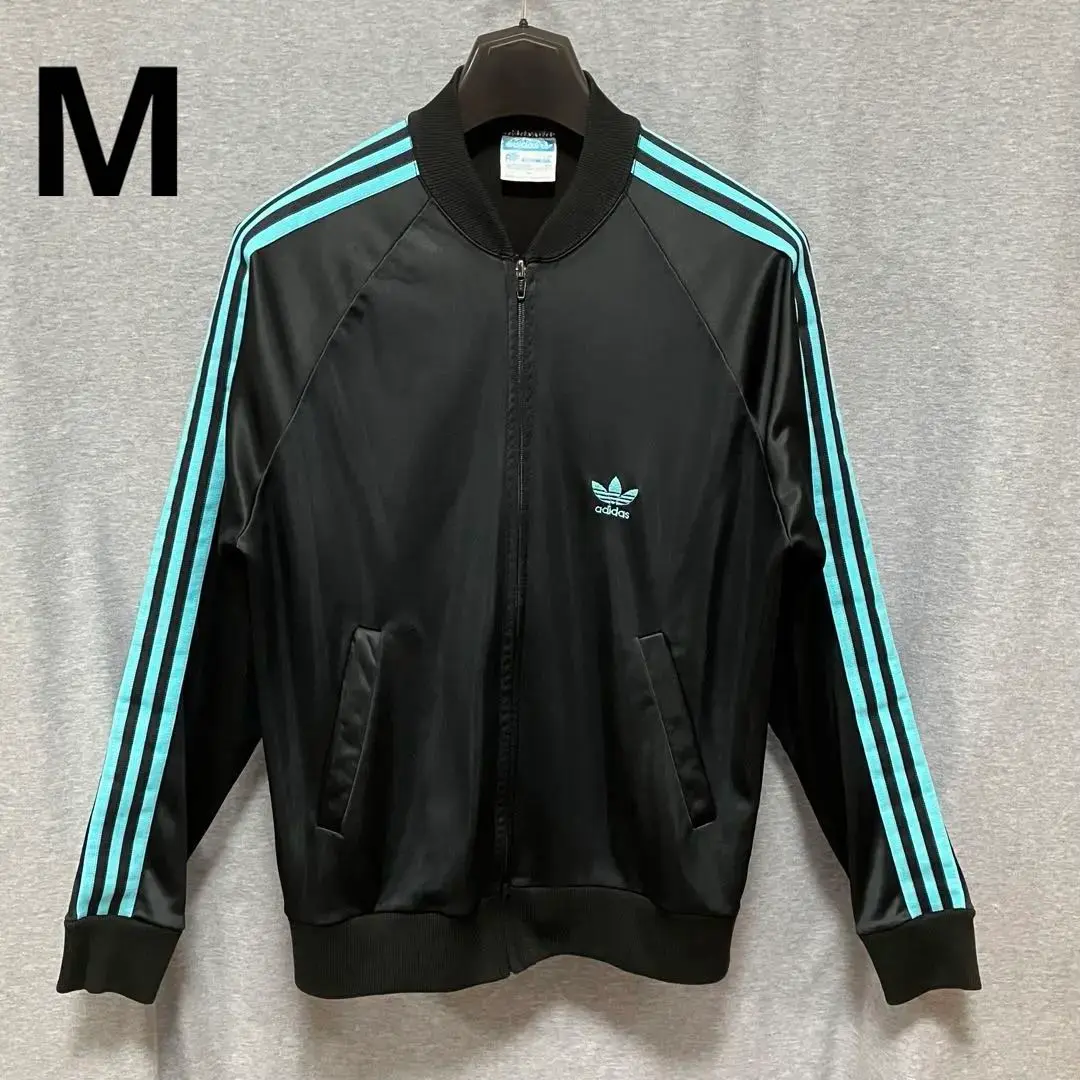 極美品 adidas atp ヴィンテージ/USA製　ターコイズ 美品 上下セット adidas アディダス ATPターコイズ ジャージの