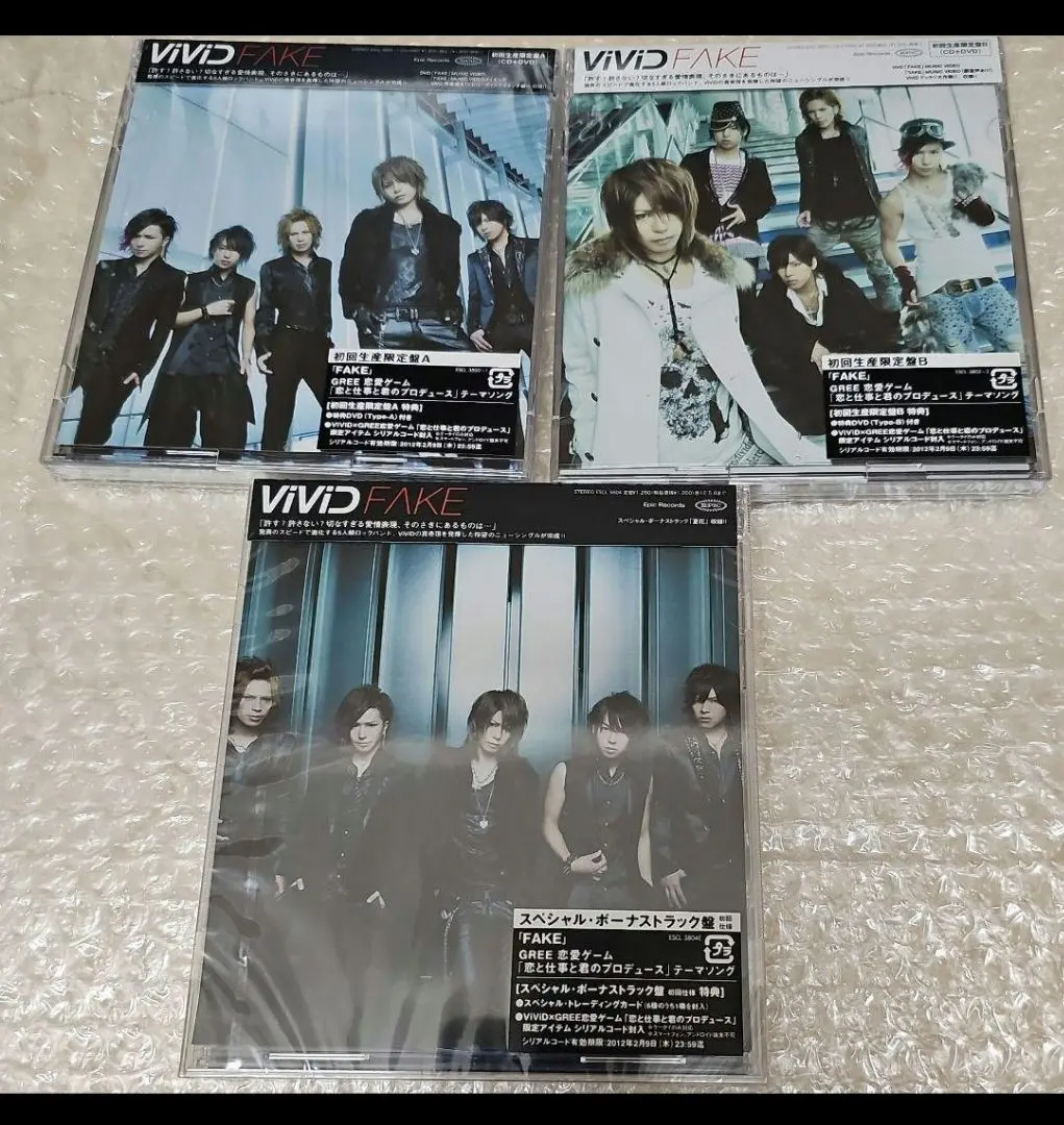 ViViDライブ映像+CDアルバム+RENOアルバムセット