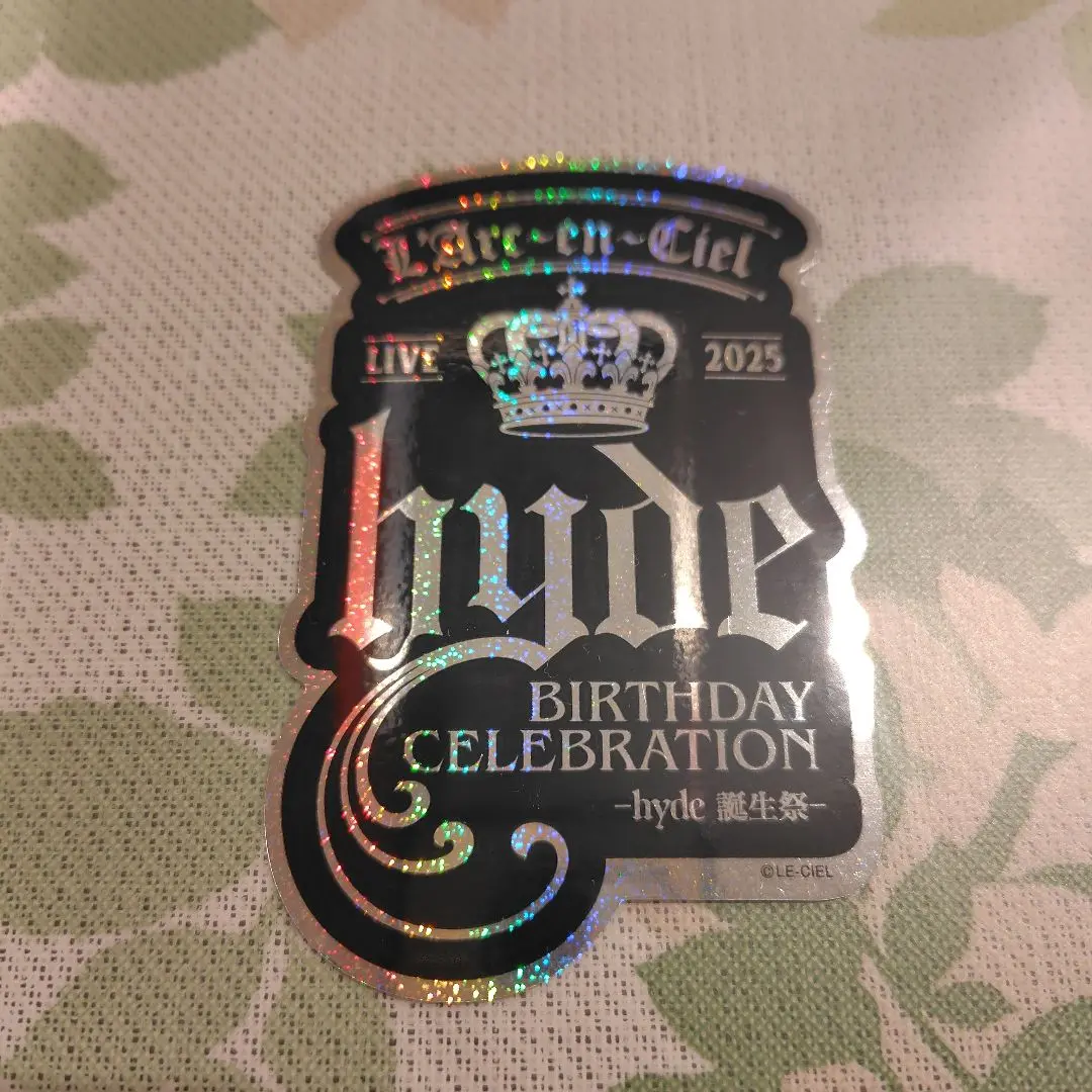 2025年最新】HYDE 誕生祭 ホログラムの人気アイテム - メルカリ