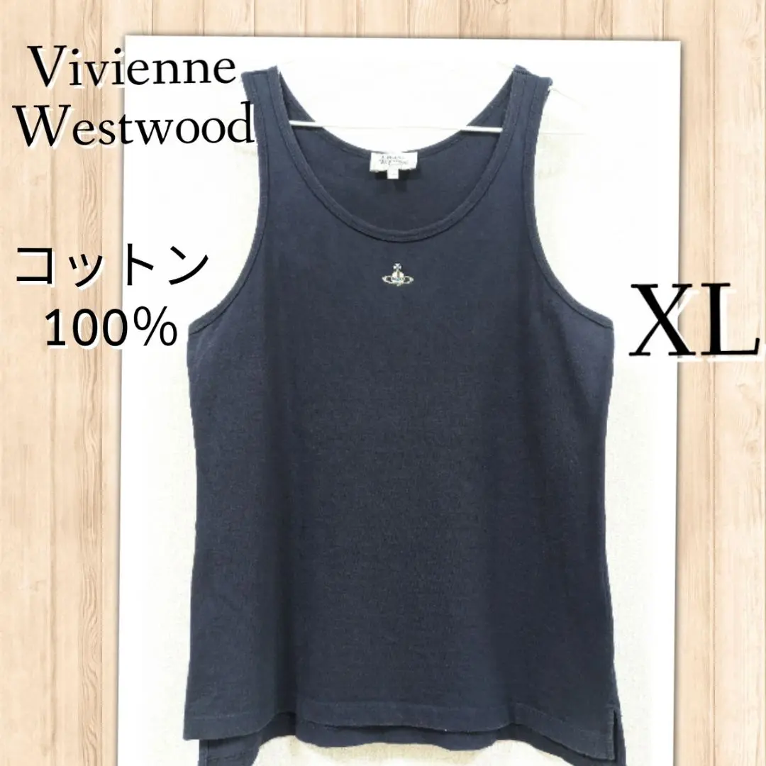 ヴィヴィアンウエストウッド タンクトップ  Ｌサイズ  【美品】 2025年最新】Vivienne Westwood メンズ タンクトップ