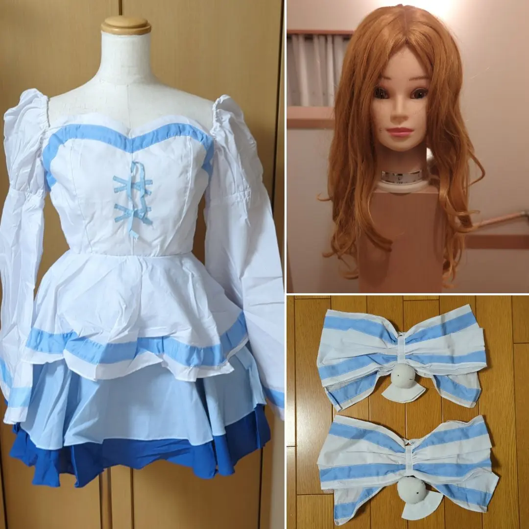 ぴたテン　＜紫亜ちゃん＞　コスプレ衣装【M】 コススター ぴたテン 紫亜風 コスプレ衣装 【男女XS〜XXXLサイズ