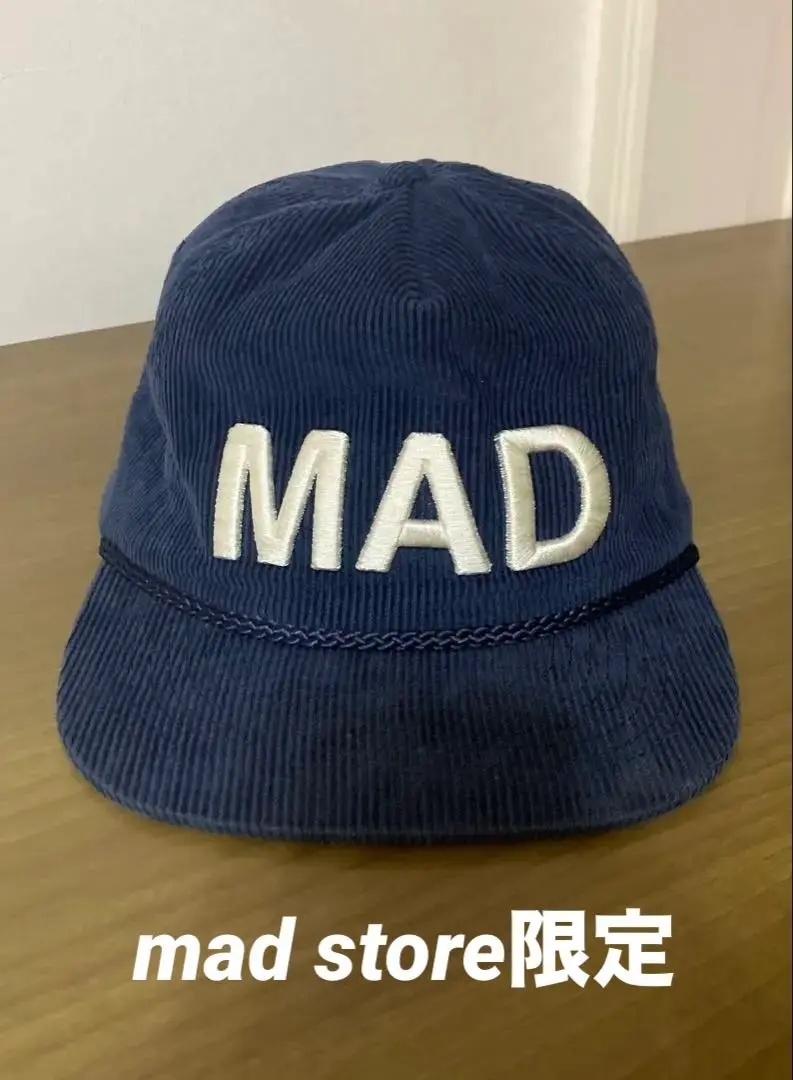 【希少】UNDERCOVER \"マッドストア限定\"コーデュロイキャップ navy 2025年最新】アンダーカバー MAD キャップの人気アイテム - メルカリ