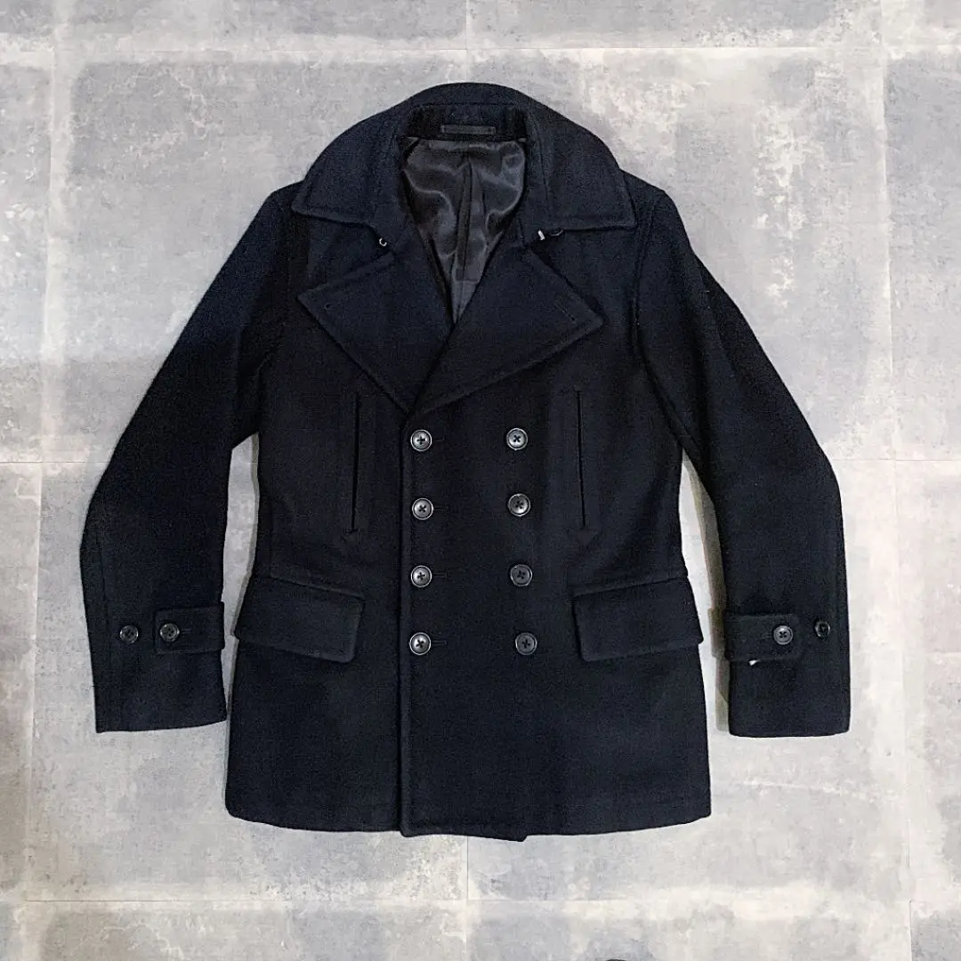 scey サイ メルトンウール　ピーコート　サイズ36(s) 黒 最高のPコートが入荷しました!! | andPheb Staff Blog