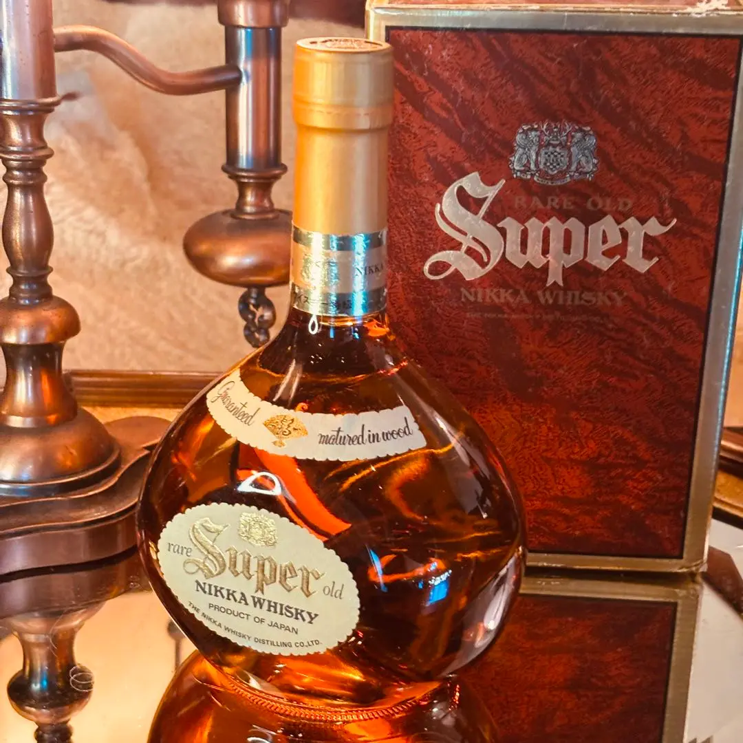 【終売・希少品】初号スーパーニッカ復刻版 カートン付き 初号スーパーニッカ復刻版 700ml 2本 - メルカリ