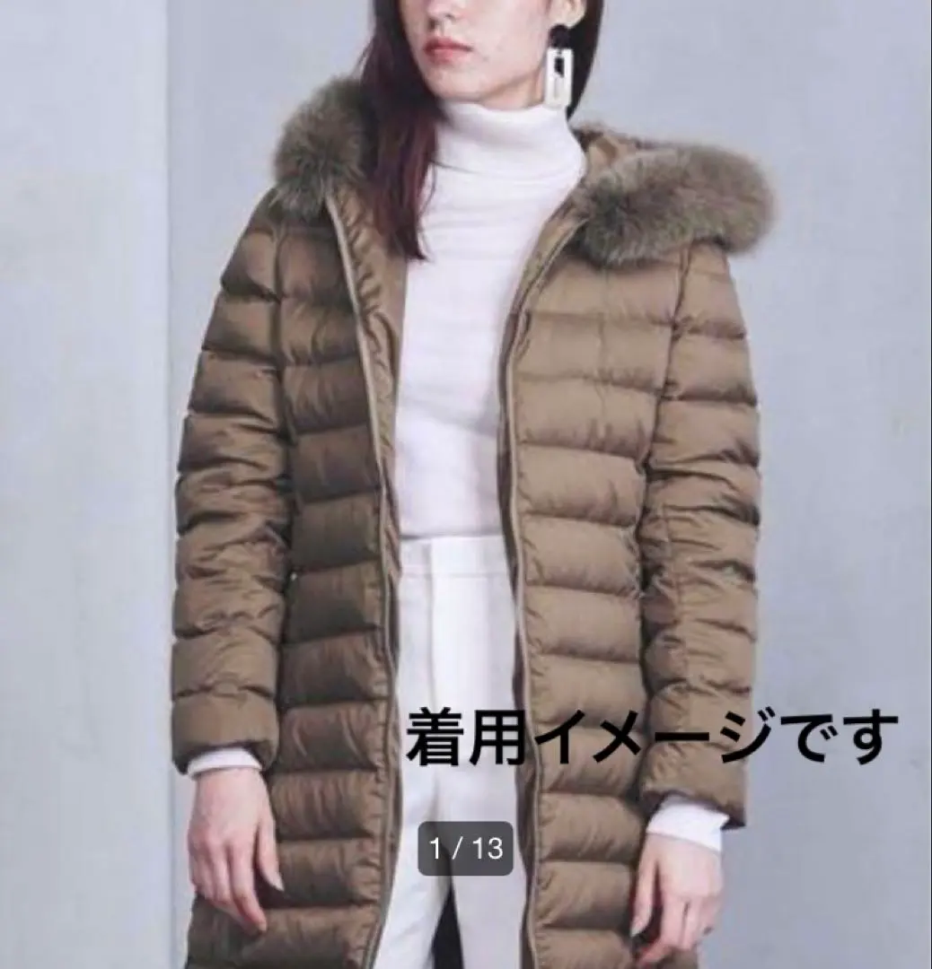 Thumbnail of New UNITED ARROWS down coat, size 38