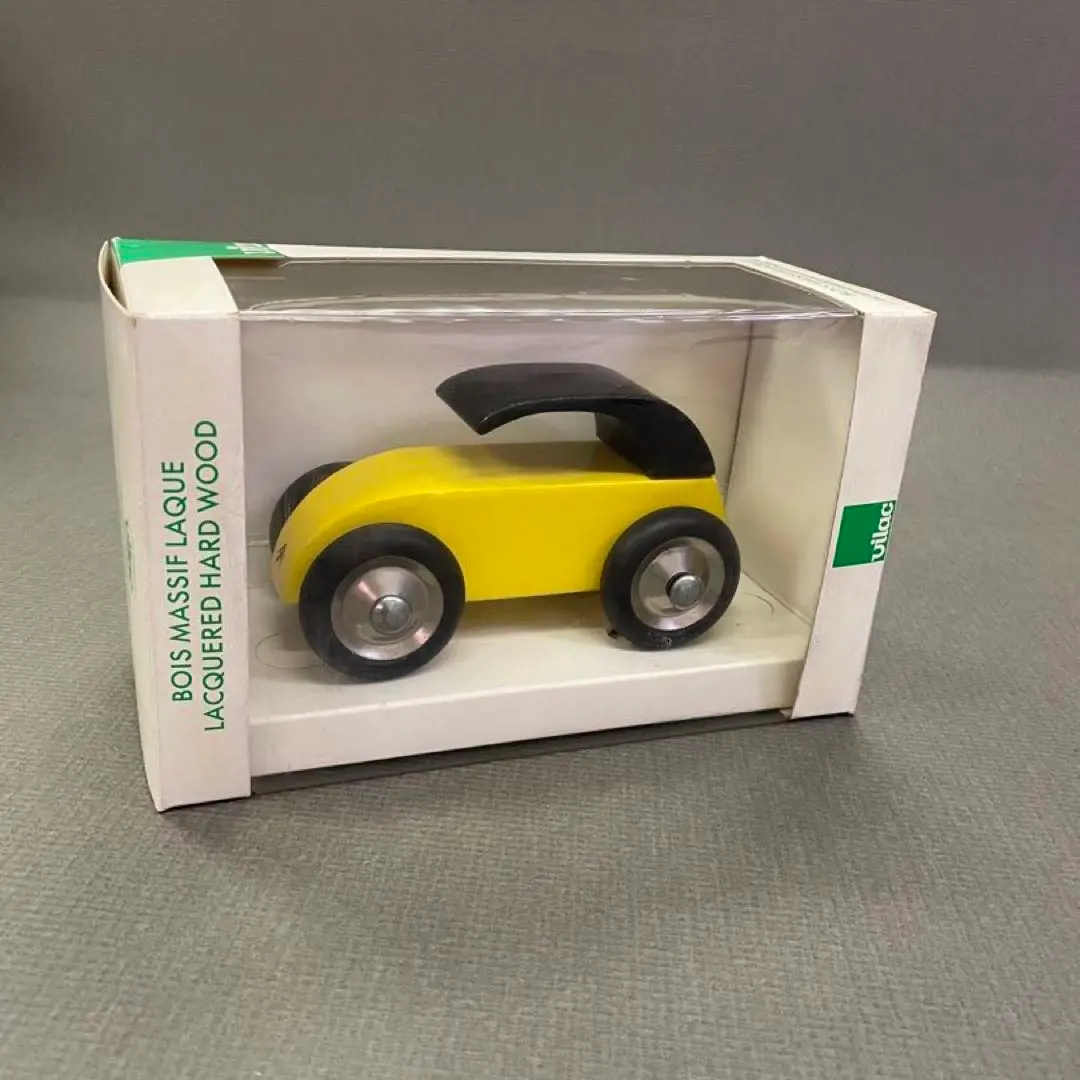 THE CONRAN SHOP 木製ミニカー(Vilac) フランス発!! Vilac ☆木製 黒い車 おもちゃ☆ おもちゃ・知育玩具