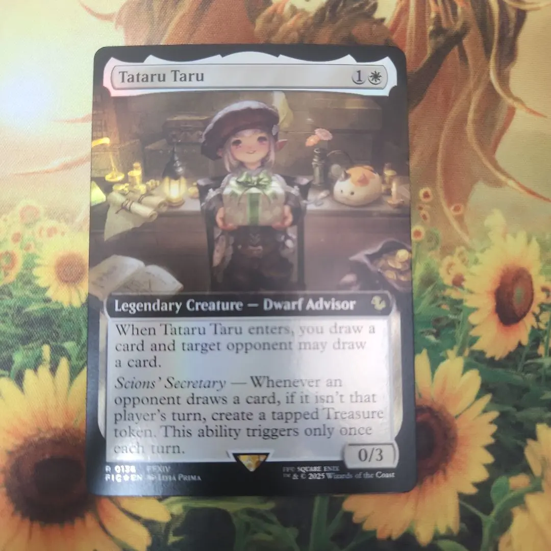 【希少】タタル・タル　日本語拡張foil MTG タタル・タル/Tataru Taru 拡張アート Foil 日本語 - メルカリ