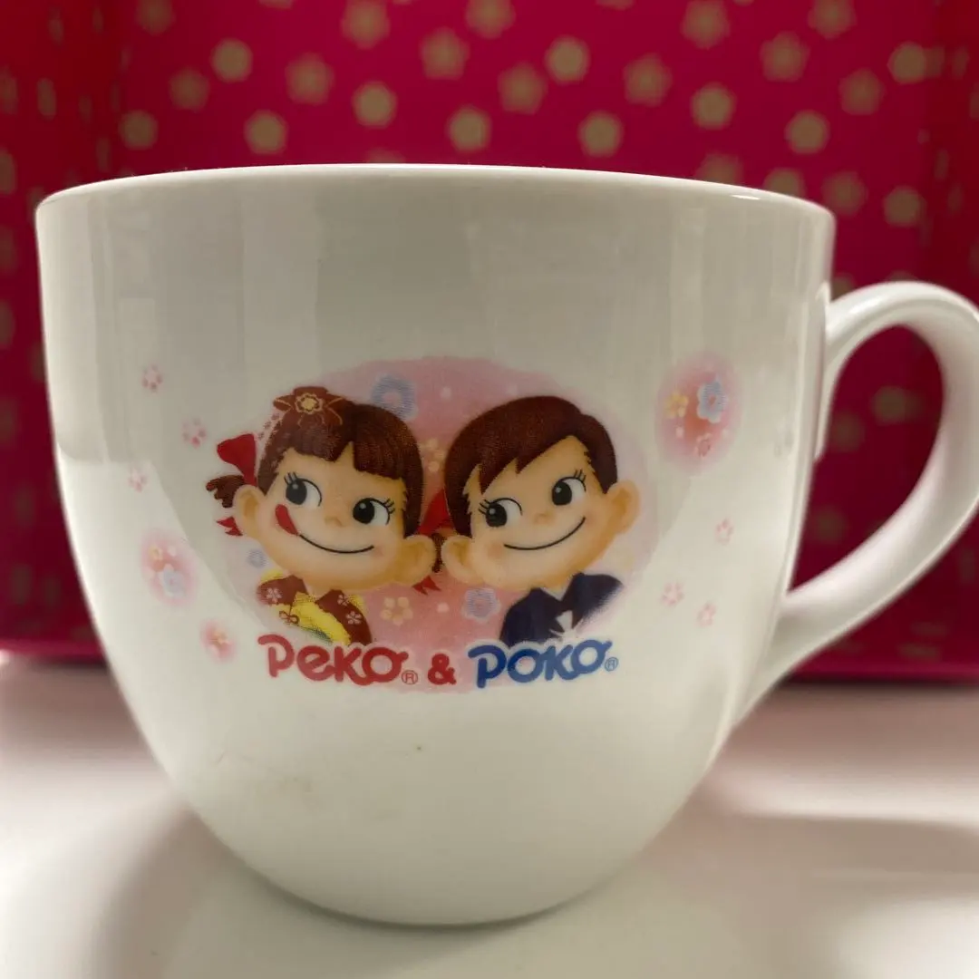 Thumbnail of Fujiya Peko-chan Coffee Cups, Set of 2, Character Goods