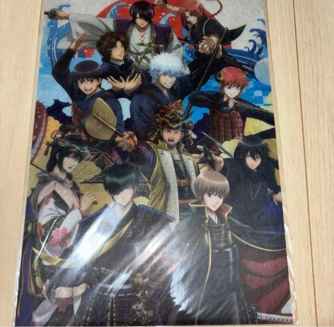 Thumbnail of Gintama Kyoto Bururun Stay Record Clear File - Japanese Paper Style - Newly Illustrated