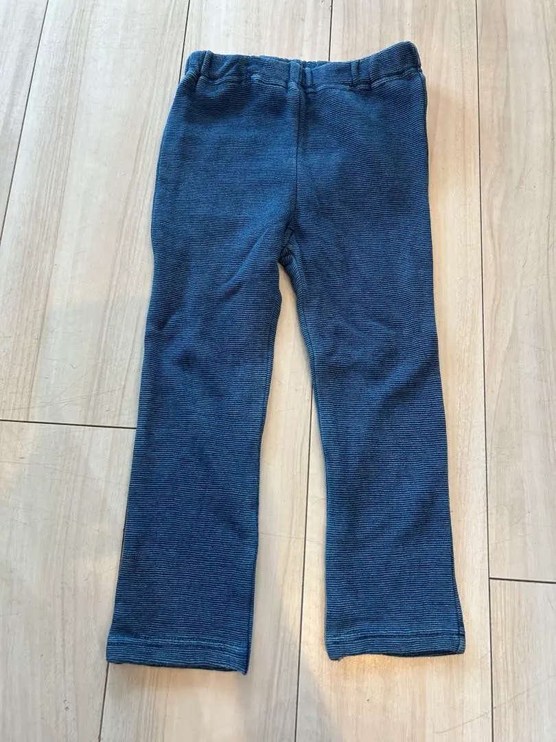Thumbnail of Ampersand Dark Blue Denim-style Pants 100