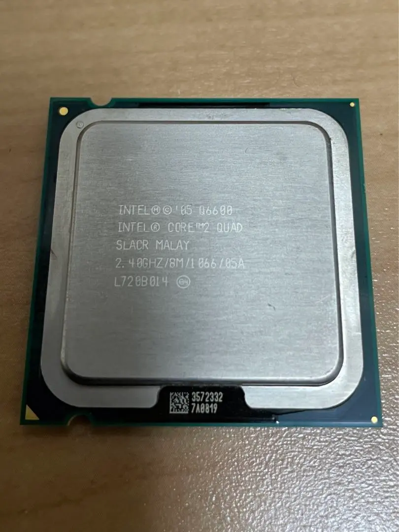 Core2Duo E6600 2.40GHz/4M/1066/LGA775 SL9S8 中古バルク 9jupf8b USED BULK) INTEL - CORE 2 DUO E6600 2.4GHZ 4MB L2 CACHE