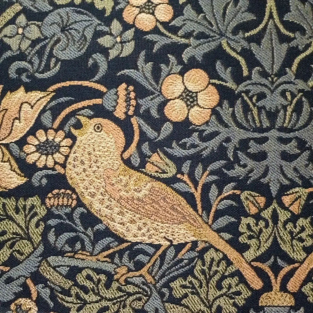 Thumbnail of William Morris Strawberry Thief Fabric Remnant ➅