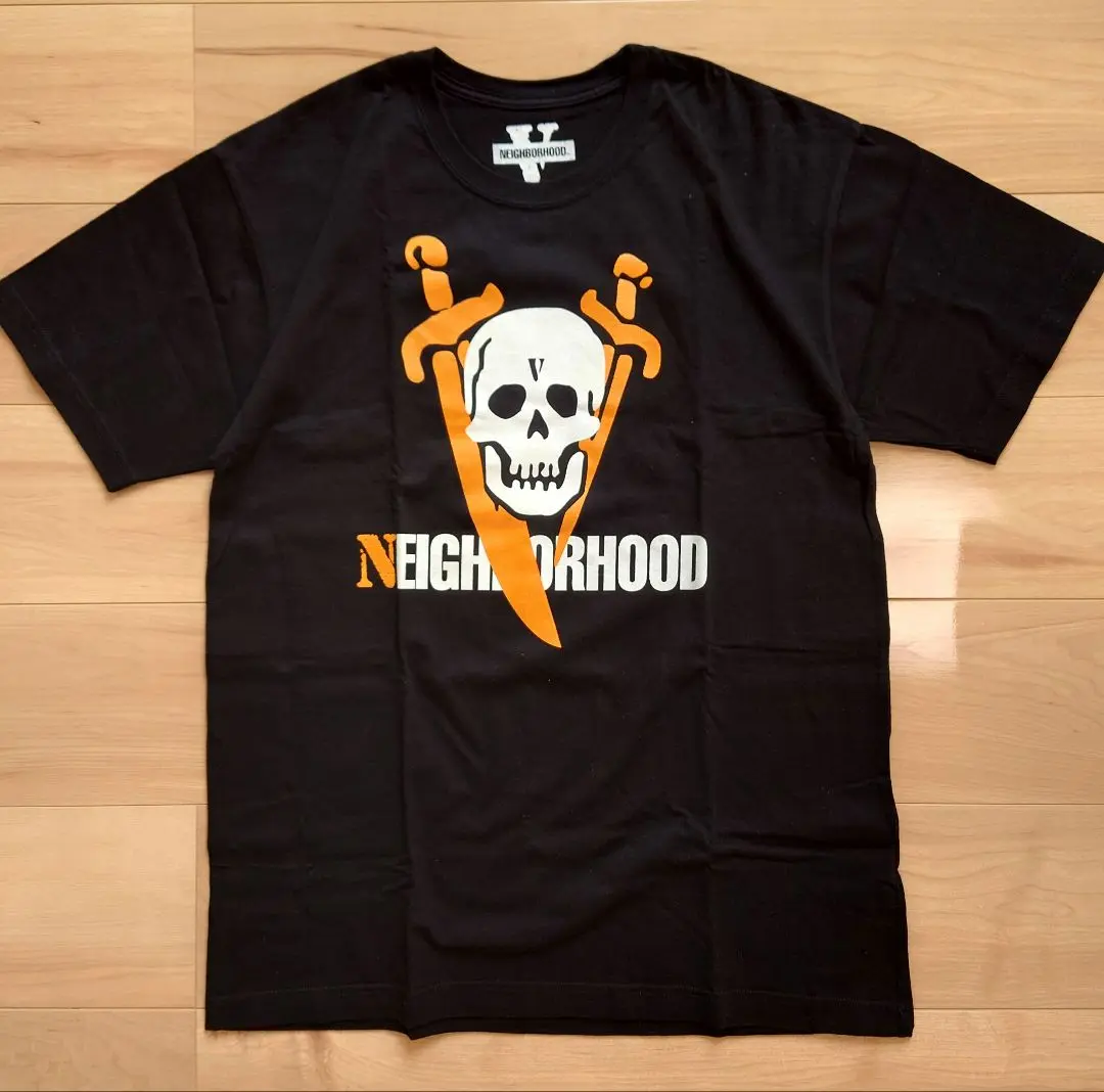 【値下げ】neighborhood vlone コラボ スーベニアジャケット NEIGHBORHOOD 新品 ネイバーフッド x ヴィーローン VLONE NHVL