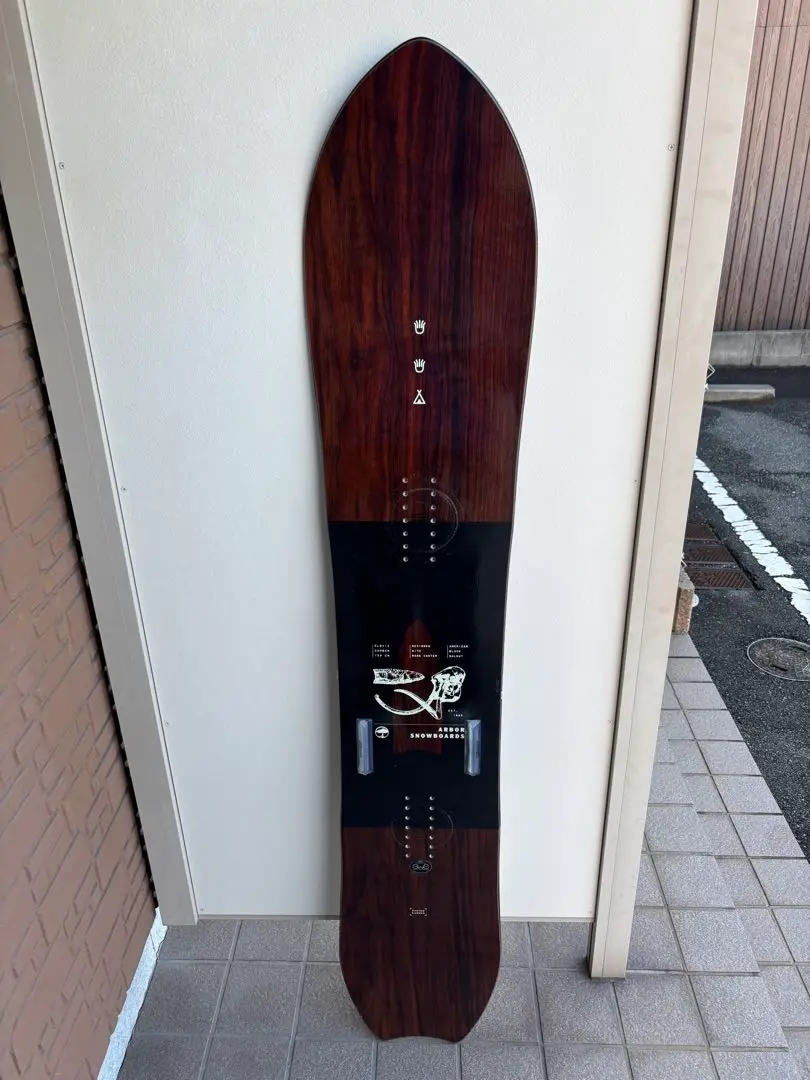 ARBOR×ZUMA　アーバー　スノーボードセット　未使用バインディング付 BURTON×ZUMA バートン 程度良好バインディング付 スノーボード