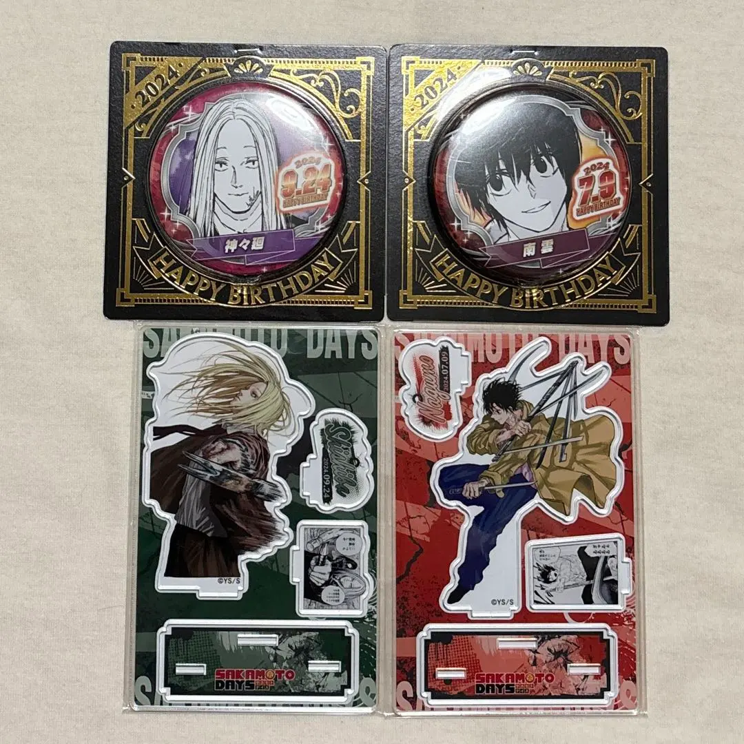 Thumbnail of Sakamoto Days Nagumo Shinigami Birthday Birthday Memorable Scene Diorama Can Badge