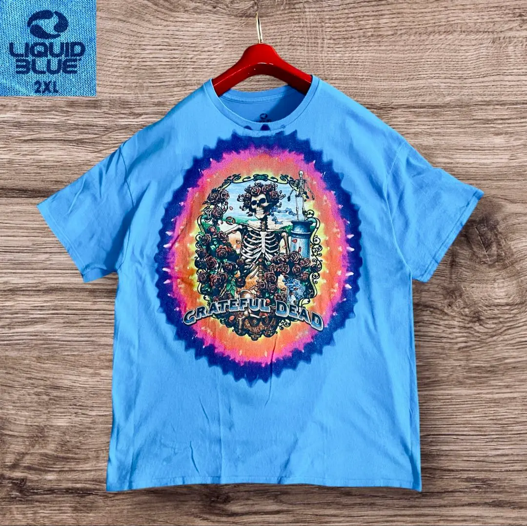 Thumbnail of American Vintage Grateful Dead Tie-dye Print T-shirt Blue 2XL