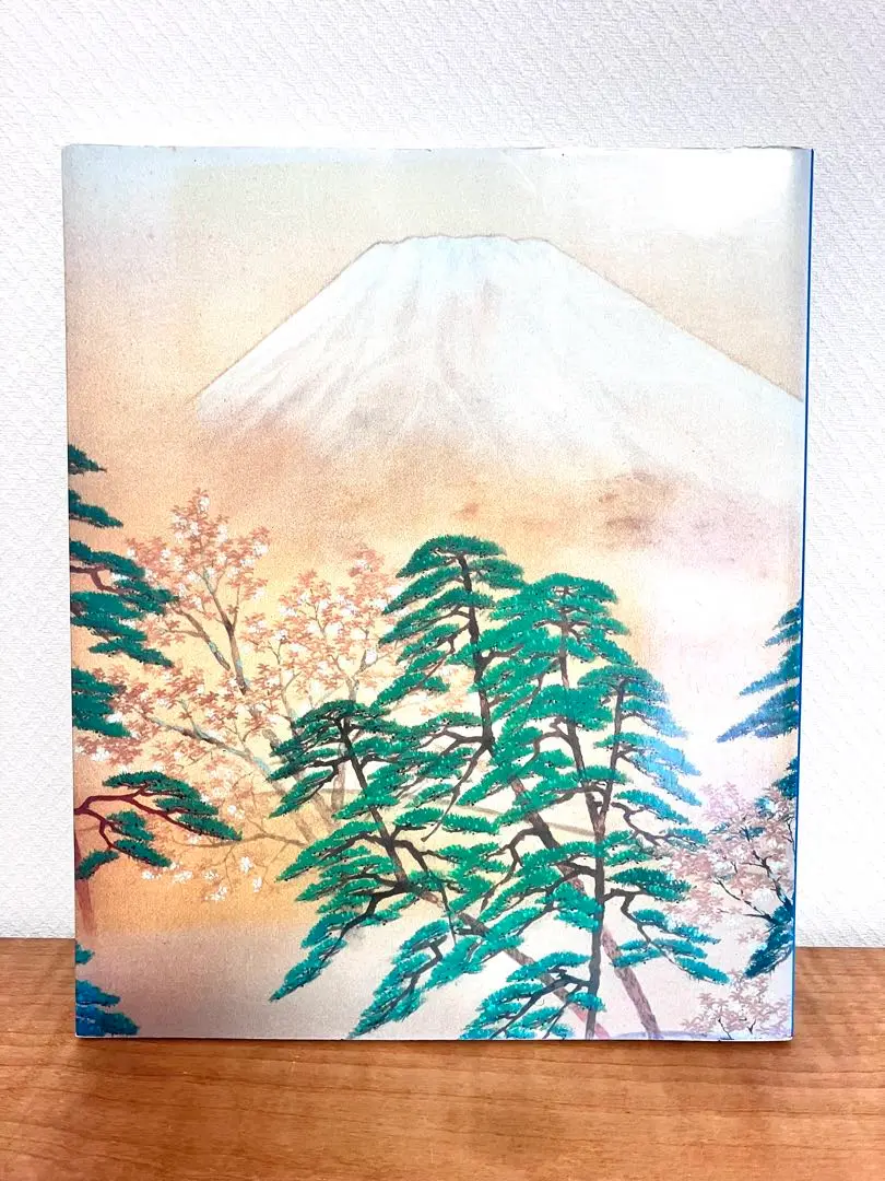 日本画家 木村武山 雀のお宿 紙本掛軸 共箱