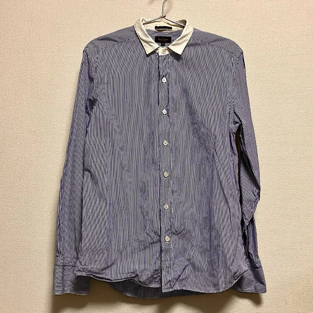 Thumbnail of Paul Smith Collection London Stripe ★ Cleric Shirt