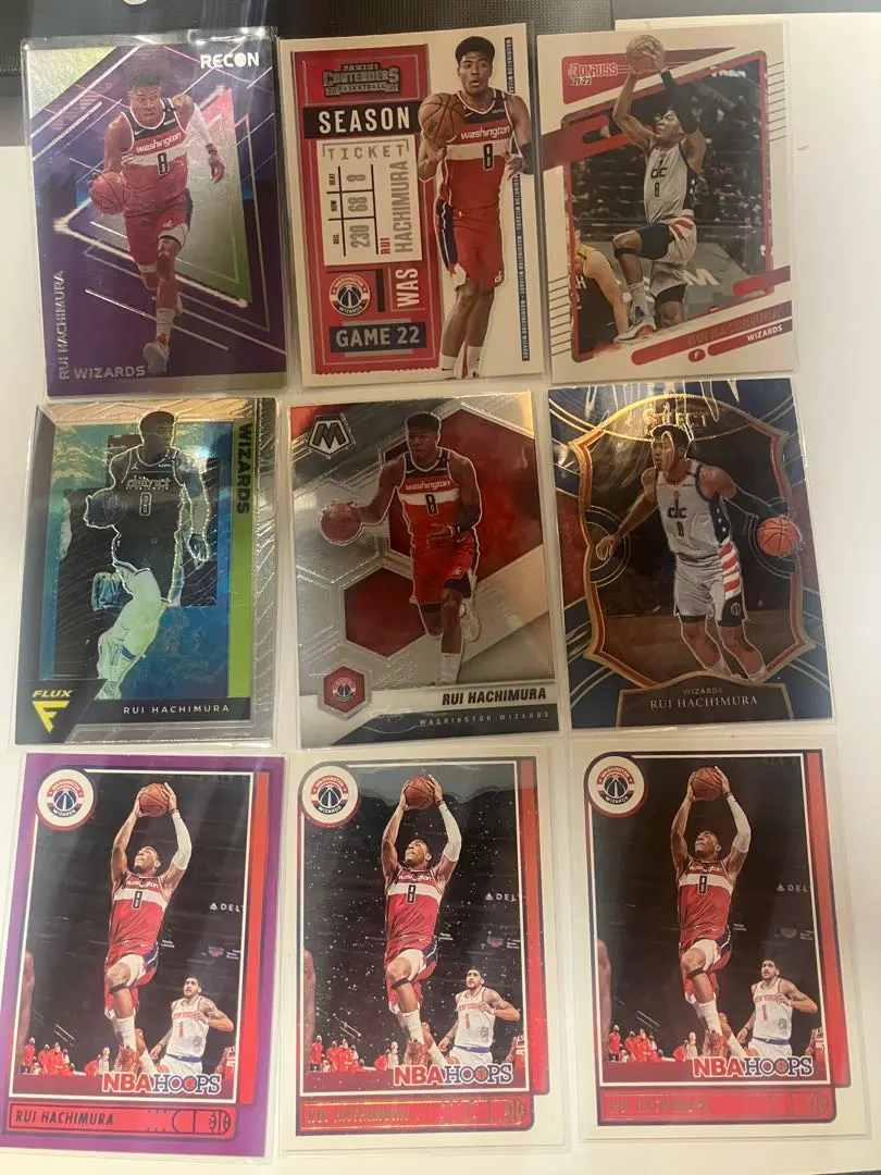 Thumbnail of Rui Hachimura, 2nd Half and On, Various Sets, NBA Rui Lot Snow