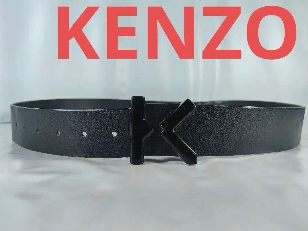 KENZO 黒レザーベルト トラバックル 2025年最新】Kenzo メンズ ベルトの人気アイテム - メルカリ