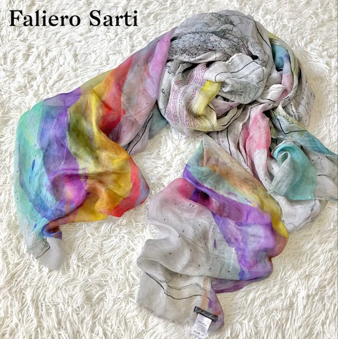 ファリエロサルティ　プリント ストール　ドット柄 楽天市場】Faliero Sarti(ファリエロ サルティ)1019/RESPECT