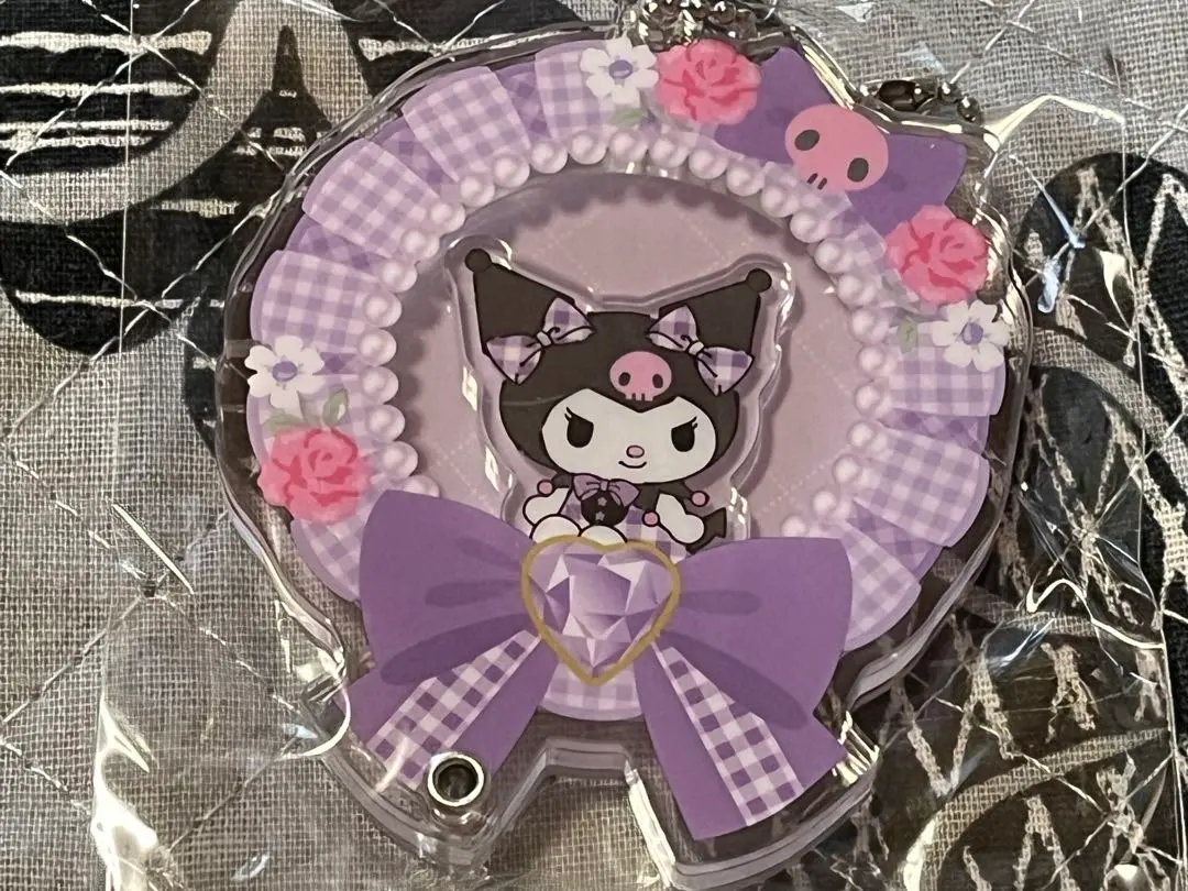 Thumbnail of Sanrio Characters Secret Custom Acrylic Charm Rosette Kuromi