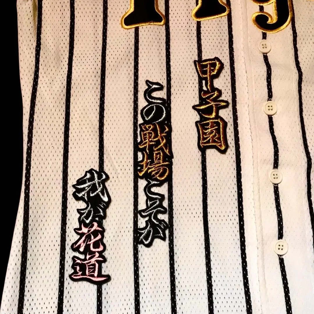 刺繡熨燙 臂章 阪神虎隊 應援球衣 應援歌 背號 森下 虎 的縮圖