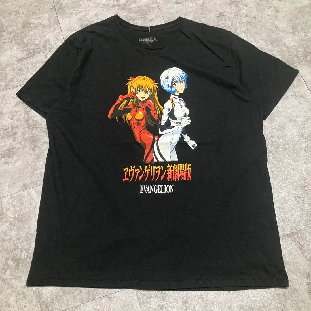 90s ヴィンテージ 新世紀エヴァンゲリオン Tシャツ アスカ M